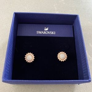 Swarovski stud earrings